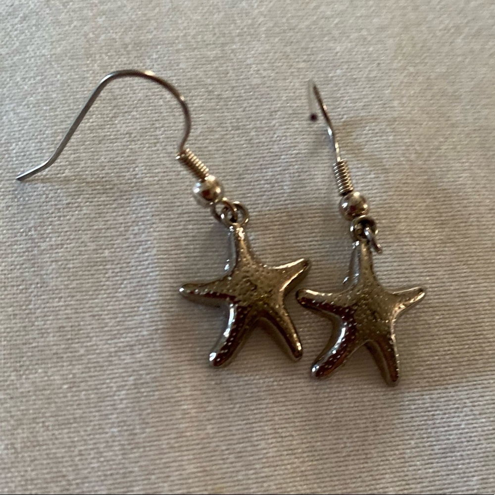 New Antique Star Earrings